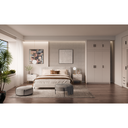 Nadstawka na szafę 133 cm Trino pawlacz beż piaskowy